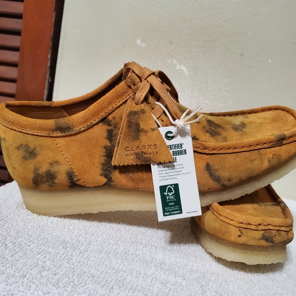 Clarks Originals Men's Turmeric Camouflage Wallabee camo pack - Picture 5 of 9